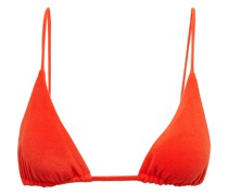 Triangel-Bikini-Oberteil Via aus Frottee