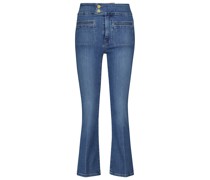 High-Rise Flared Jeans Le Hardy