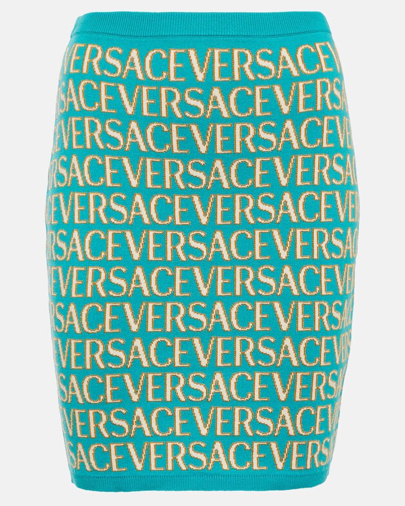 Versace Damen Versace Minirock Versace Allover
