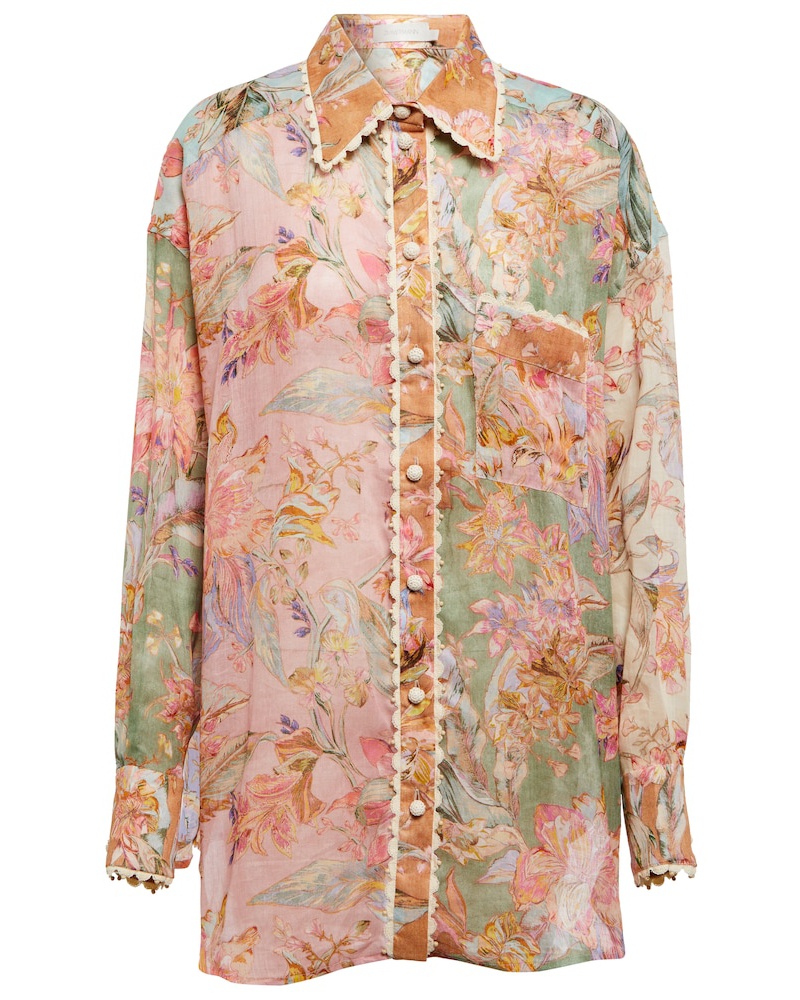 Zimmermann Damen Zimmermann Bedruckte Bluse Cira Zimmermann Damen Zimmermann Bedruckte Bluse Cira