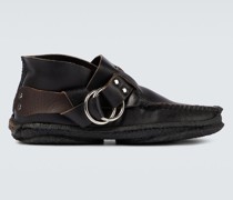 Stiefel Ring aus Leder
