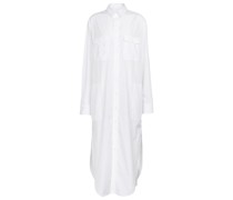 Wardrobe.NYC Hemdblusenkleid aus Baumwollpopeline