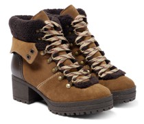 See By Chloe Schnuerstiefel Eileen aus Veloursleder
