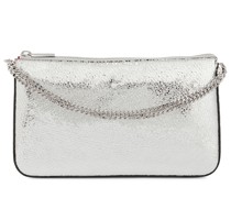 Clutch Loubila aus Metallic-Leder