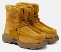 Stiefel Chugga aus Veloursleder