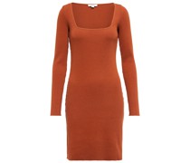 Minikleid aus Rippstrick