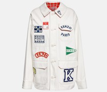 Kenzo Bestickte Jacke aus Baumwolle