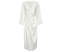 Safiyaa Midikleid aus Seidensatin