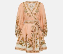 Minikleid Chintz Wrap aus Baumwolle
