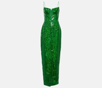 Rasario Robe mit Pailletten