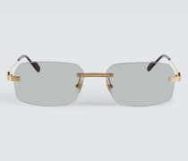 Cartier Eyewear Collection Eckige Sonnenbrille