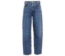 High-Rise Jeans Tapered Baggy