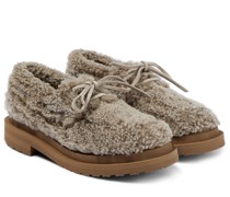Brunello Cucinelli Schnuerschuhe mit Shearling
