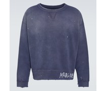 Bedrucktes Sweatshirt aus Baumwoll-Jersey
