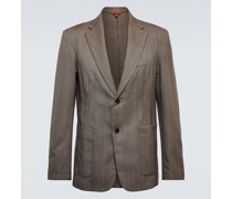 Barena Venezia Einreihiger Blazer aus Wolle
