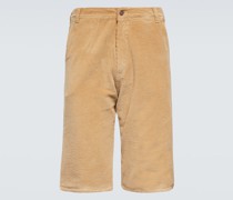 Shorts aus Baumwoll-Cord