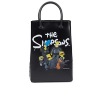 Balenciaga X The Simpsons TM & © 20th Television Tote aus Leder