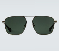 Gucci Eckige Aviator-Sonnenbrille