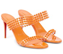 Christian Louboutin Sandalen Spike Only 85 mit Lackleder