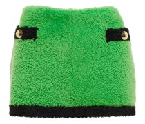 Blancha Minirock aus Shearling