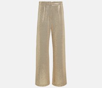 Dodo Bar Or Weite Hose mit Pailletten