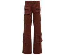 Blumarine Cargohose aus Baumwoll-Canvas