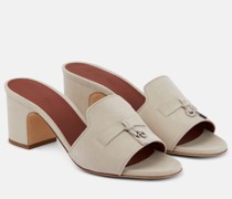Pantoletten Summer Charms aus Leder