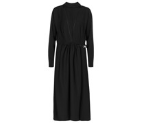 Midikleid aus Twill