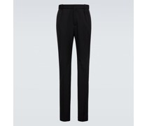 Saint Laurent Smokinghose aus Wolle