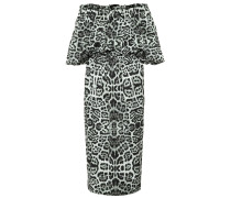 Dries Van Noten Off-Shoulder-Kleid mit Baumwollanteil