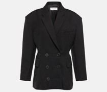 Blazer aus Baumwoll-Canvas