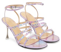 Mach & Mach Verzierte Sandalen Camille aus Leder