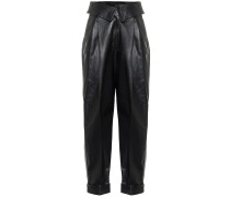 Proenza Schouler High-Rise-Hose aus Leder