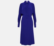 Midikleid aus Cady