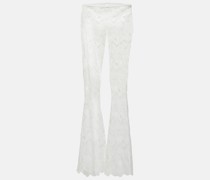 Dodo Bar Or Mid-Rise-Hose aus Spitze