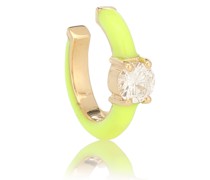 Melissa Kaye Einzelner Ear Cuff Aria U aus 18kt Gelbgold mit Diamant