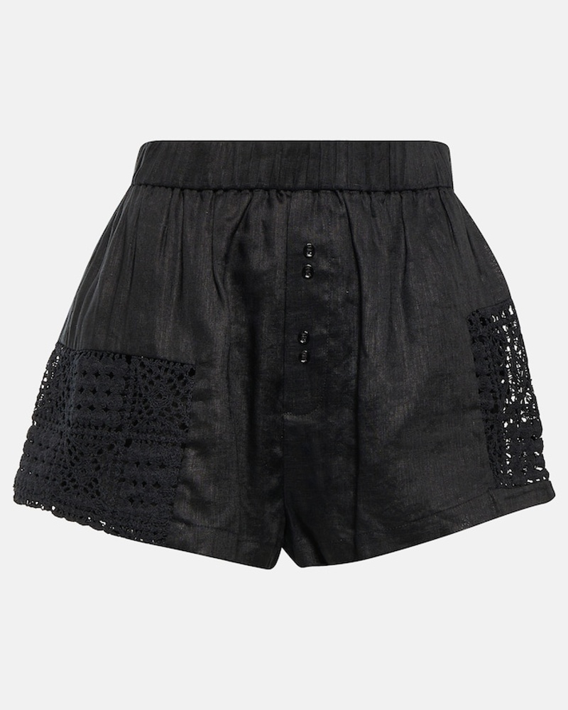 SIR Damen SIR Shorts Rayure aus Baumwolle