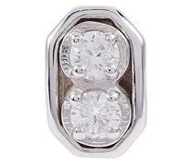 Eera Einzelner Ohrring Roma aus 18kt Weissgold mit Diamanten