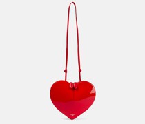 Alaia Schultertasche Le Cour aus Lackleder