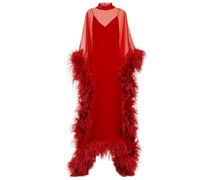 Taller Marmo Robe Casta Diva Spirito mit Federn