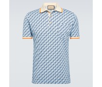 Gucci Polohemd Geometric G aus Pique