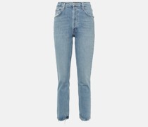 High-Rise Straight Jeans Riley