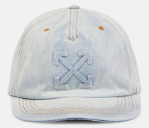 Off-White Baseballcap Arrows aus Denim