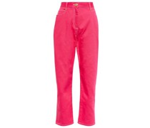 Balmain X Barbie® High-Rise Tapered Jeans