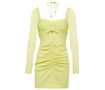 Minikleid aus Crepe