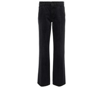The Row High-Rise Straight Jeans Carlyl