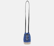 Loro Piana Bucket-Bag Sailor Mini aus Canvas