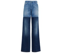 Peter Do High-Rise Jeans mit weitem Bein