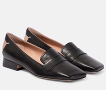 Loafers aus Leder