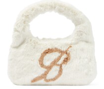 Blumarine Schultertasche aus Faux Fur